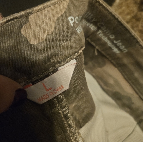 Laurie Felt Camo Silky striped pants - Picture 6 of 8